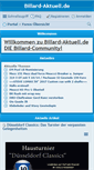 Mobile Screenshot of billard-aktuell.de